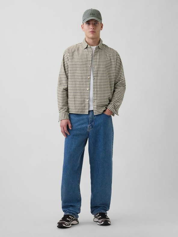 GAP Košile Relaxed Straight Oxford GAP
