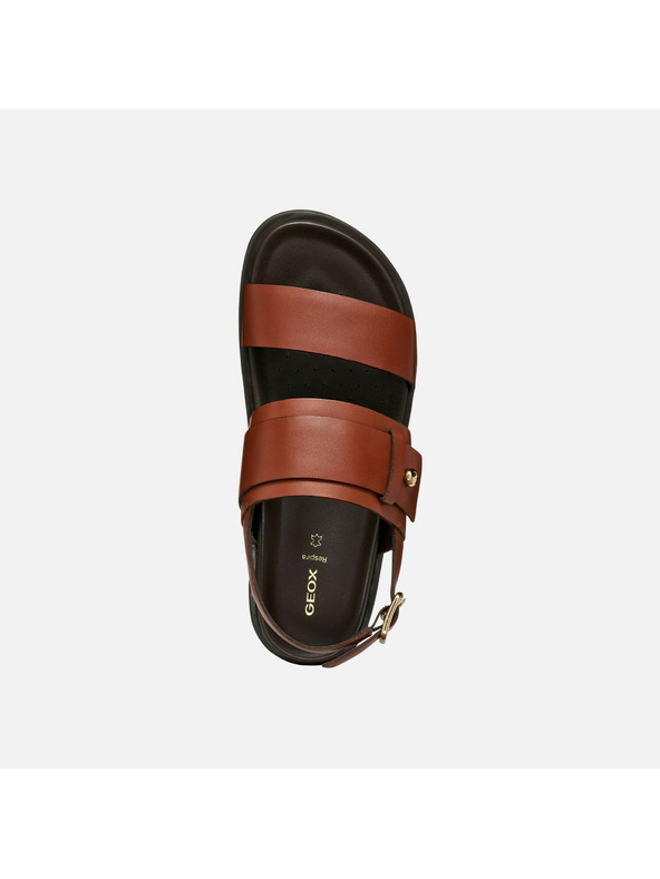 Geox Cihlové dámské sandály Geox Adelash