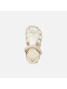 Geox Béžové dívčí barefoot sandály Geox Sandal Steppieup