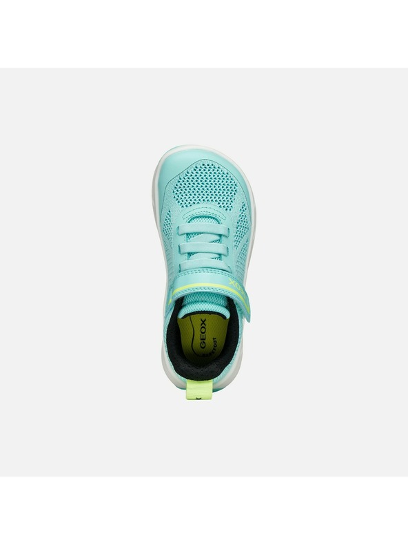 Geox Tyrkysové dívčí barefoot tenisky Geox Foot-run