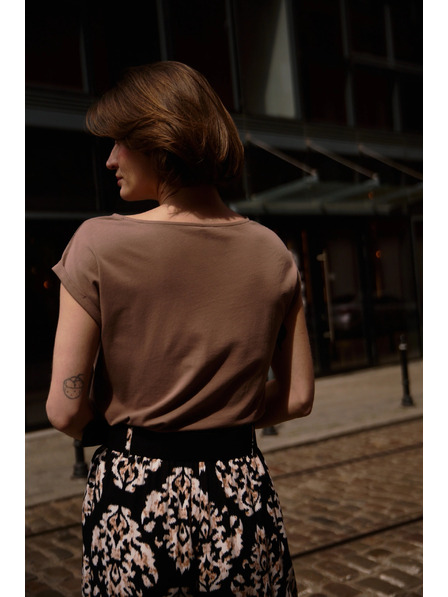 Moodo Světle hnědý top Moodo