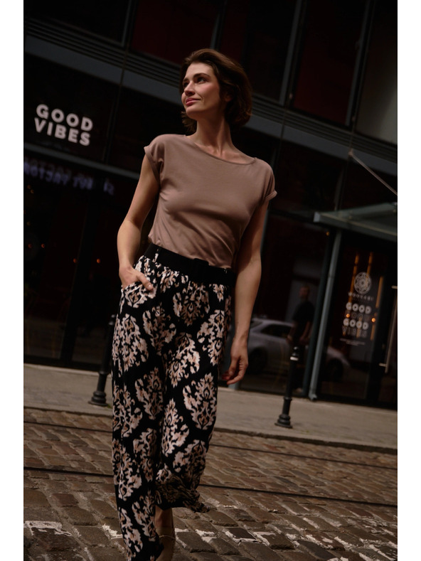 Moodo Světle hnědý top Moodo