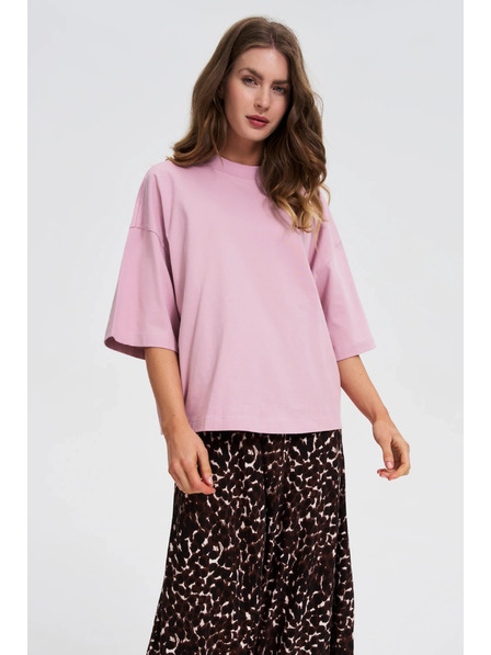 Moodo Růžový volný top Moodo