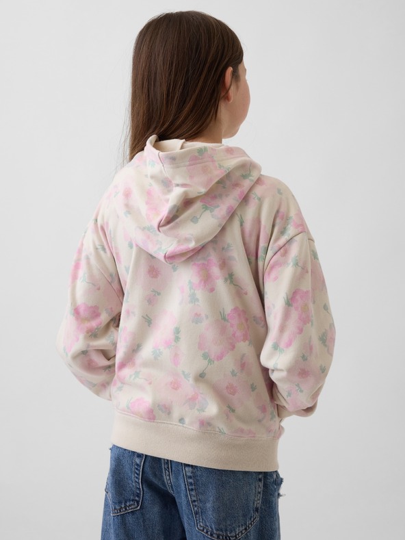 GAP Dětská mikina na zip s logem GAP