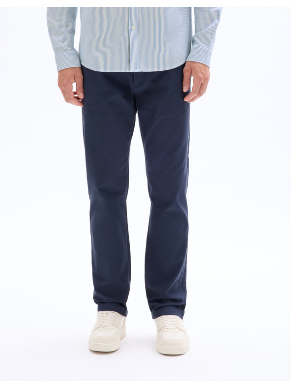 Celio Tmavě modré kalhoty Celio Tohenri