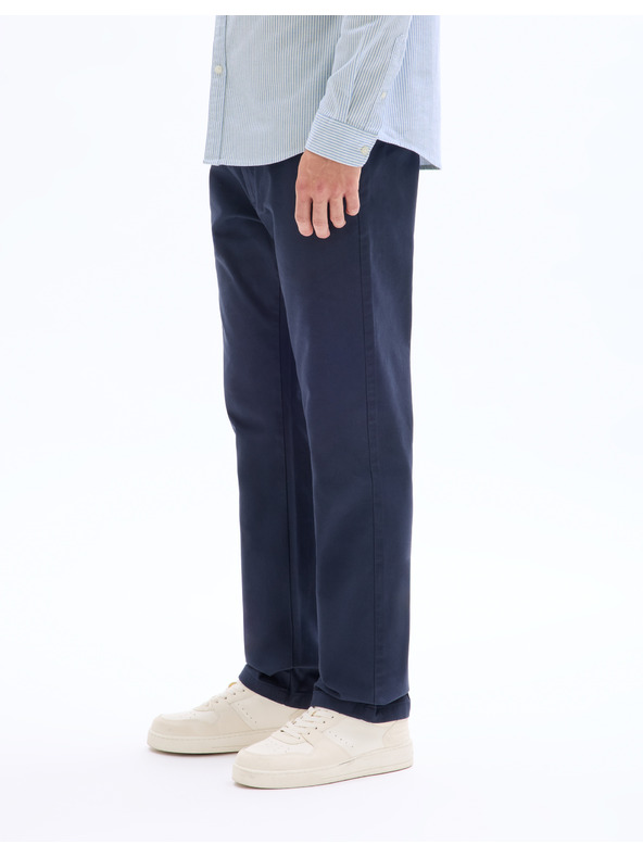 Celio Tmavě modré kalhoty Celio Tohenri