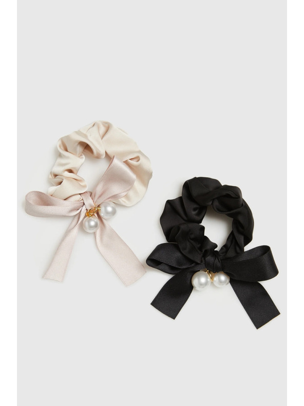 Moodo Gumičky do vlasů se stuhou Moodo