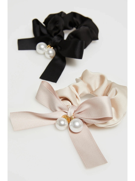 Moodo Gumičky do vlasů se stuhou Moodo