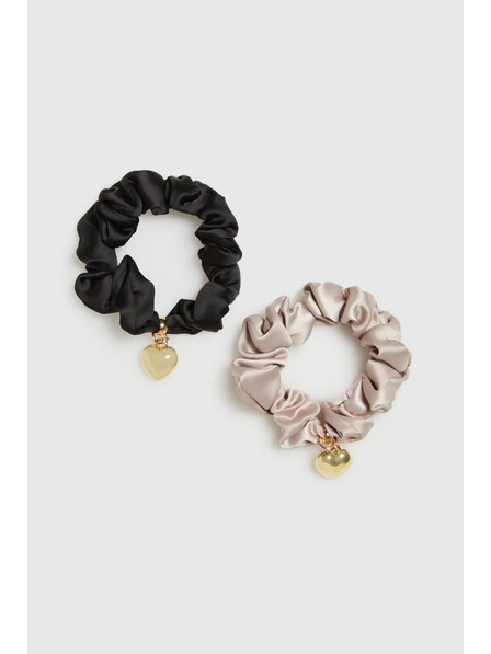 Moodo Sada dvou gumiček do vlasů se závěskou Moodo