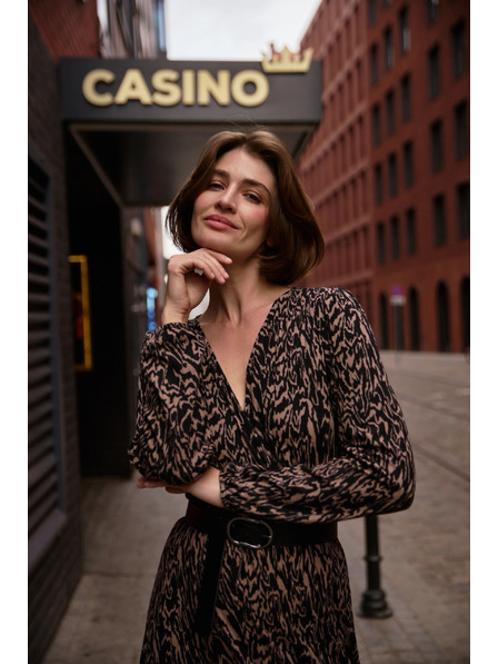 Moodo Černý široký pásek Moodo