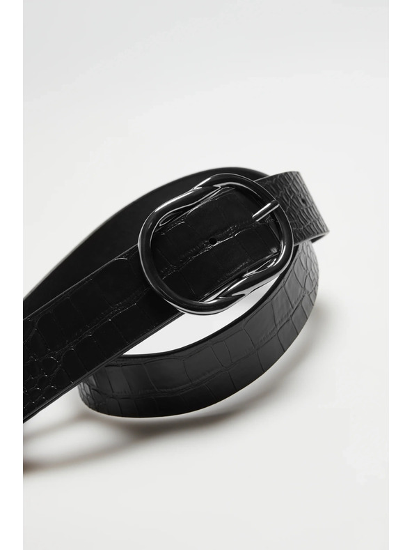 Moodo Černý široký pásek Moodo