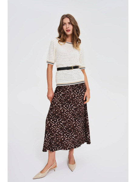 Moodo Pásek se zvířecím vzorem černý Moodo