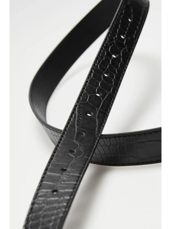 Moodo Pásek se zvířecím vzorem černý Moodo