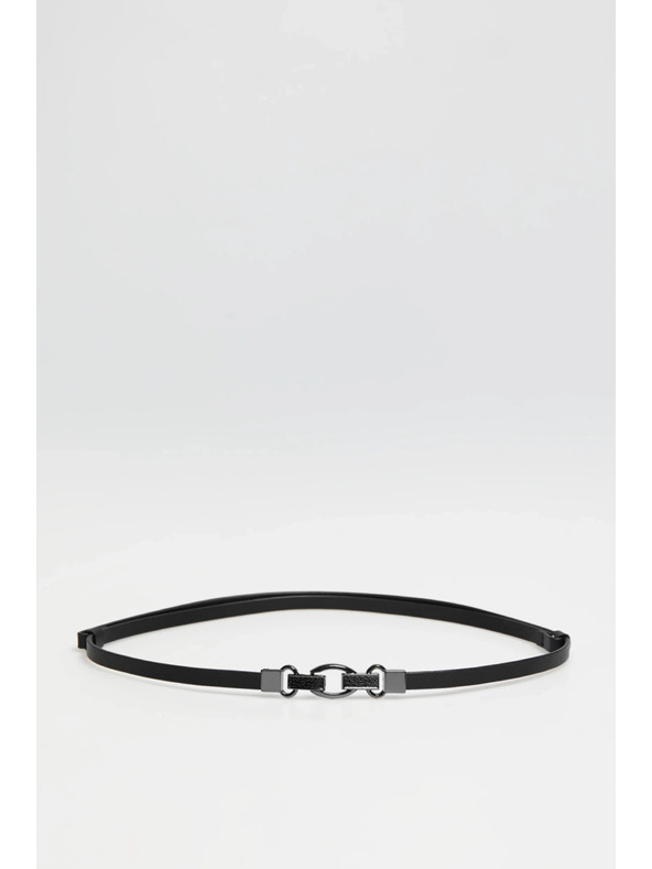 Moodo Tenký pásek černý Moodo