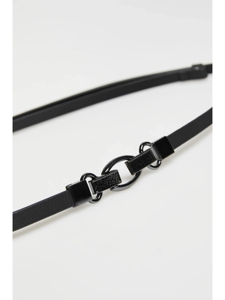 Moodo Tenký pásek černý Moodo