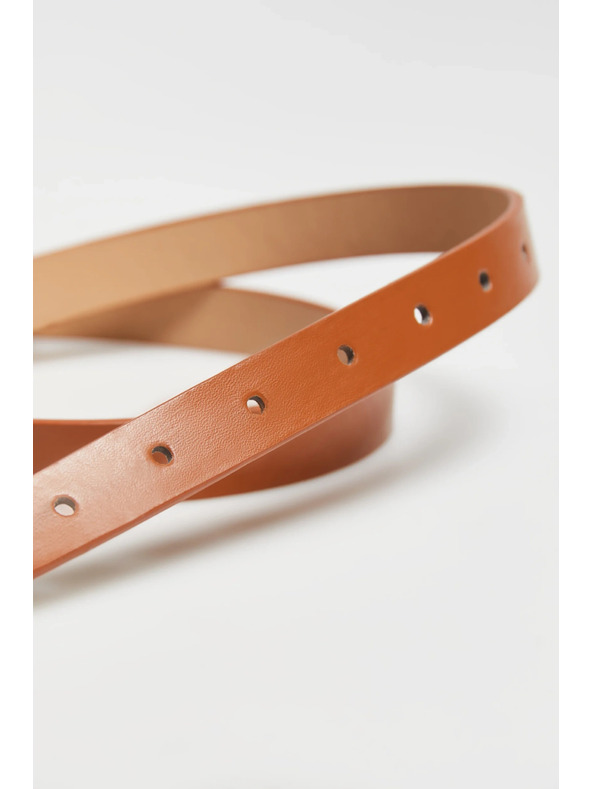 Moodo Ozdobný pásek hnědý Moodo