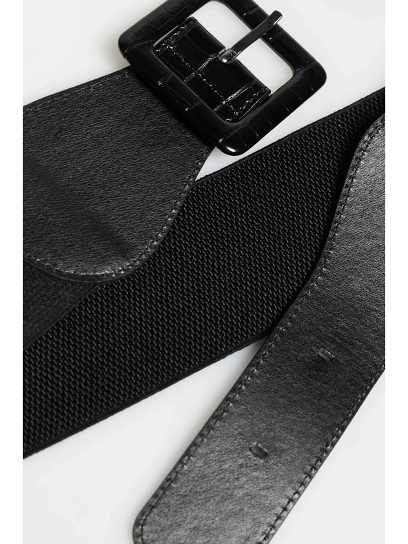 Moodo Černý široký pásek Moodo