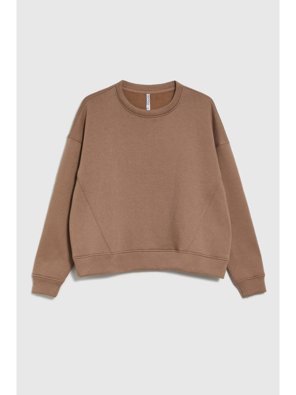 Moodo Oversize mikina béžová Moodo