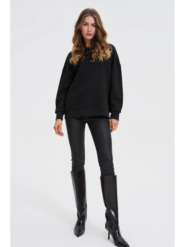 Moodo Halenka s aplikací černá Moodo