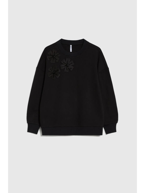 Moodo Halenka s aplikací černá Moodo