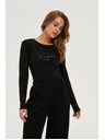 Moodo Blůzka s flitry černá Moodo