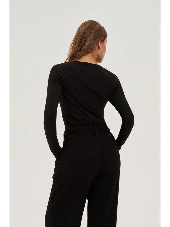 Moodo Blůzka s flitry černá Moodo