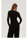 Moodo Blůzka s flitry černá Moodo