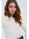 Moodo Blůzka s flitry bílá Moodo