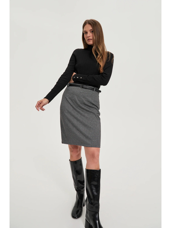 Moodo Bavlněný rolák černý Moodo