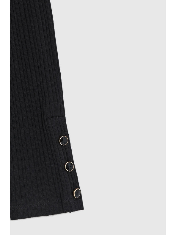 Moodo Bavlněný rolák černý Moodo