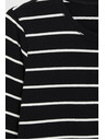 Moodo Black Striped Blouse Moodo