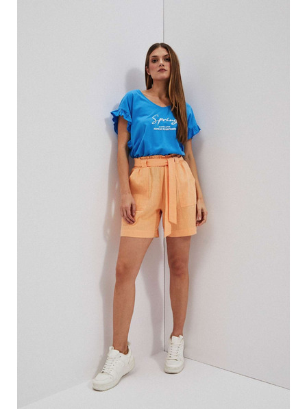 Moodo Halenka s nápisem a volánkem na rukávu Moodo