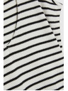 Moodo White Striped Blouse Moodo