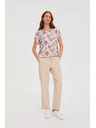 Moodo Pink Floral Blouse Moodo