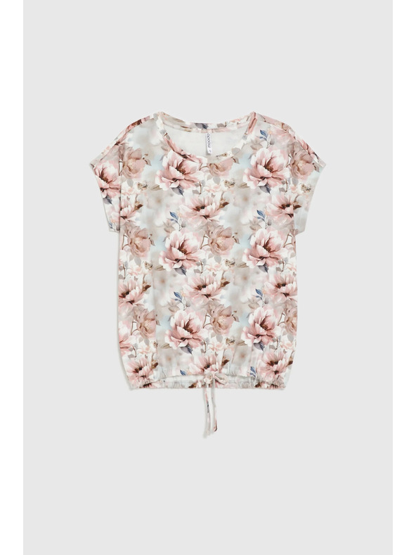 Moodo Pink Floral Blouse Moodo