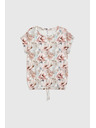 Moodo Pink Floral Blouse Moodo