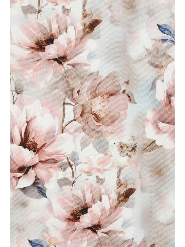 Moodo Pink Floral Blouse Moodo