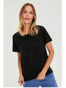 Moodo Černá halenka s kapsami Moodo