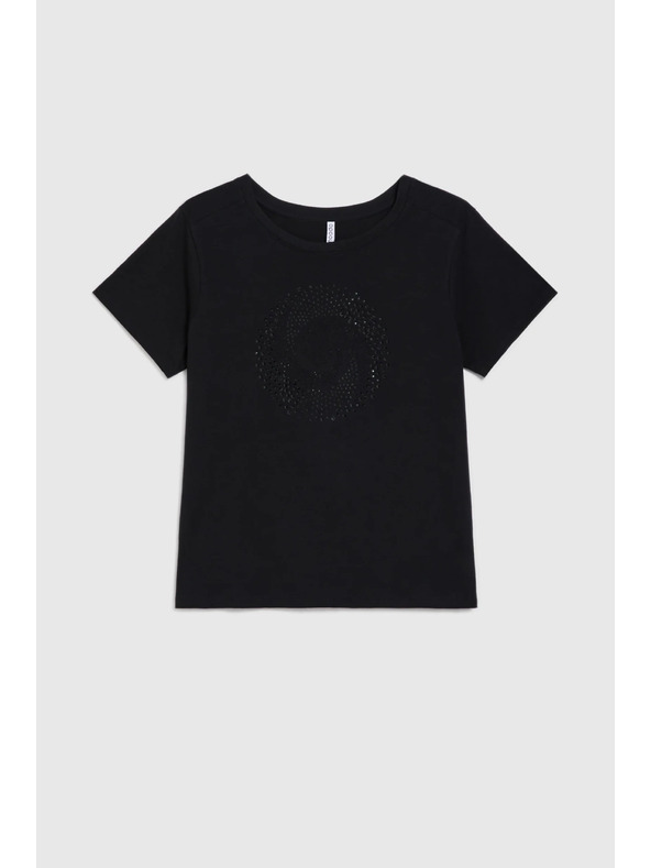 Moodo Černá halenka s kapsami Moodo