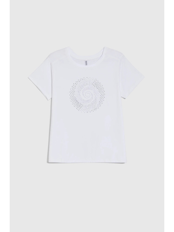 Moodo Bílá halenka s kapsami Moodo