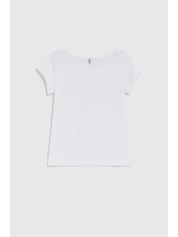 Moodo Bavlněné tričko bílé Moodo