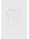 Moodo Bavlněné tričko bílé Moodo