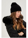 Moodo Zimní čepice černá Moodo