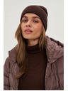 Moodo Zimní čepice hnědá Moodo