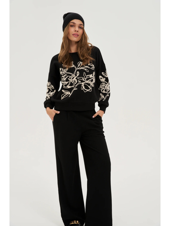 Moodo Hladká čepice černá Moodo