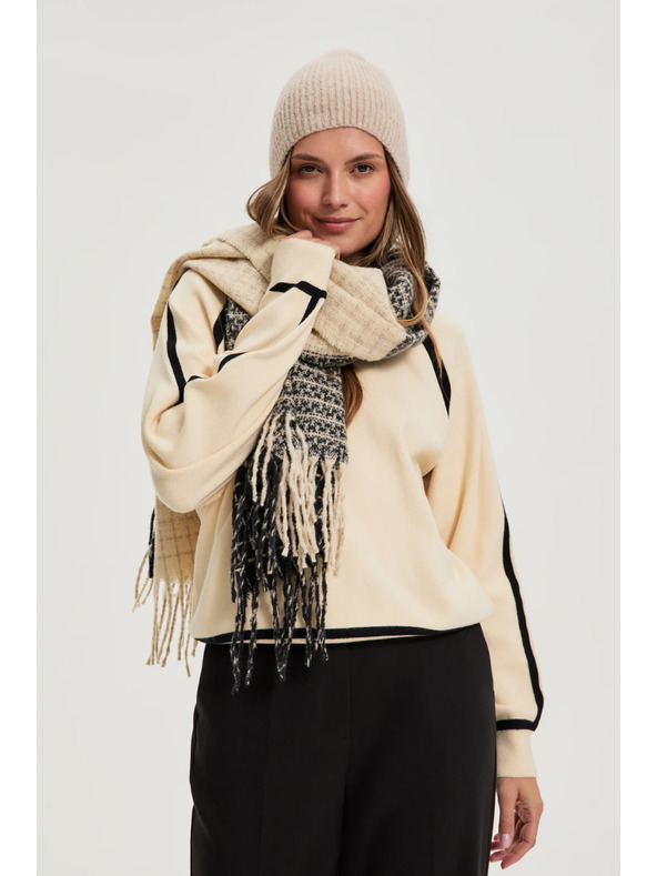 Moodo Čepice béžová Moodo