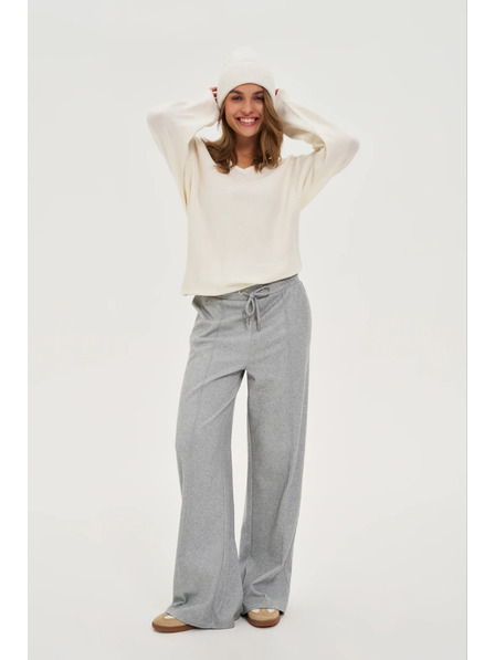 Moodo Teplá čepice bílá Moodo