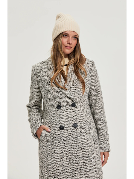 Moodo Čepice z vlny světle béžová Moodo