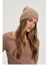 Moodo Čepice s flitry béžová Moodo