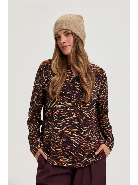 Moodo Zimní čepice béžová Moodo